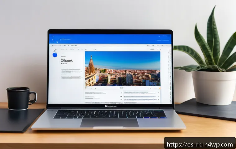 자바스크립트 성능 향상을 위한 오프라인 처리 - A modern web developer’s workspace showing a large ultra-wide monitor displaying a complex React app...